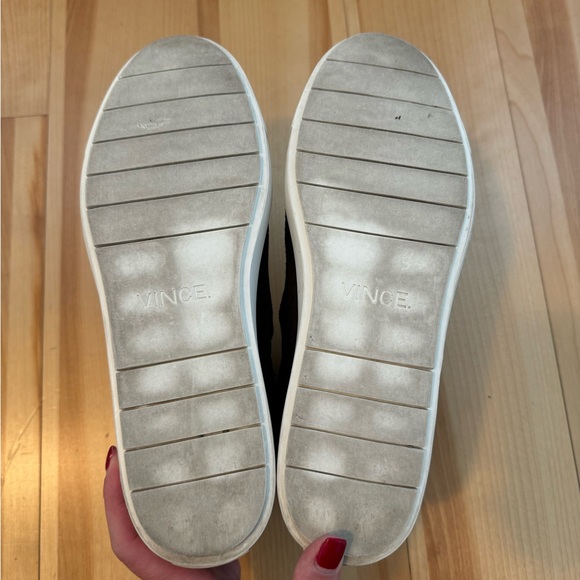 Vince Chocolate Suede Shoes - Picture 3 of 6